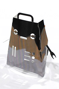 Photo of a paper robot