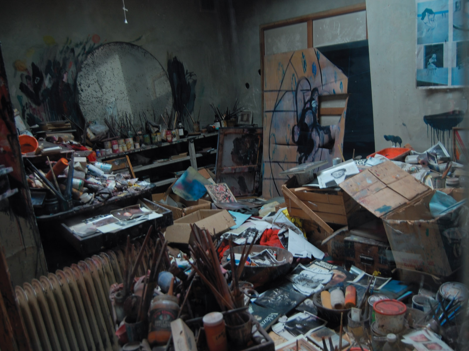 Francis Bacon's studio re-created in Dublin